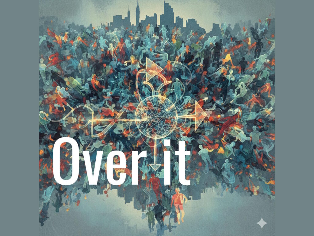 Overtourism and overimmigration are the same?